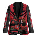 Personalised Essendon Bombers ANZAC Blazer Military Remembrance Australian Football Mascot Camouflage