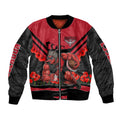 Personalised Essendon Bombers ANZAC Bomber Jacket Military Remembrance Australian Football Mascot Camouflage