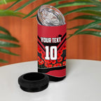 Personalised Essendon Bombers ANZAC 4 in 1 Can Cooler Tumbler Military Remembrance Australian Football Mascot Camouflage