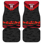 Personalised Essendon Bombers ANZAC Car Mats Military Remembrance Australian Football Mascot Camouflage
