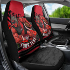 Personalised Essendon Bombers ANZAC Car Seat Cover Military Remembrance Australian Football Mascot Camouflage