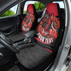 Personalised Essendon Bombers ANZAC Car Seat Cover Military Remembrance Australian Football Mascot Camouflage