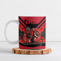 Personalised Essendon Bombers ANZAC Ceramic Mug Military Remembrance Australian Football Mascot Camouflage