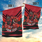 Personalised Essendon Bombers ANZAC Garden Flag Military Remembrance Australian Football Mascot Camouflage