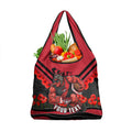 Personalised Essendon Bombers ANZAC Grocery Bag Military Remembrance Australian Football Mascot Camouflage