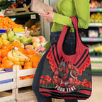 Personalised Essendon Bombers ANZAC Grocery Bag Military Remembrance Australian Football Mascot Camouflage