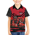 Personalised Essendon Bombers ANZAC Kid Hawaiian Shirt Military Remembrance Australian Football Mascot Camouflage