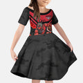 Personalised Essendon Bombers ANZAC Kid Short Sleeve Dress Military Remembrance Australian Football Mascot Camouflage
