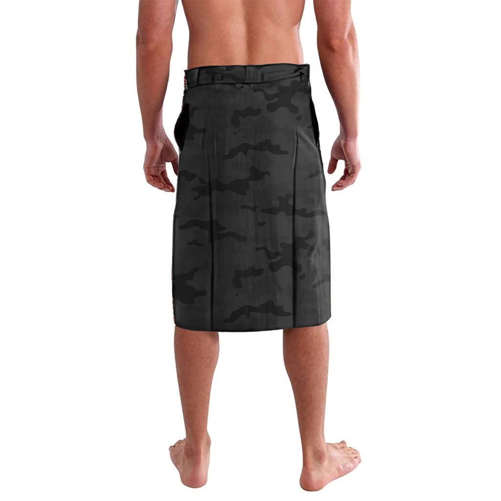 Personalised Essendon Bombers ANZAC Lavalava Military Remembrance Australian Football Mascot Camouflage