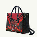 Personalised Essendon Bombers ANZAC Leather Bag Military Remembrance Australian Football Mascot Camouflage