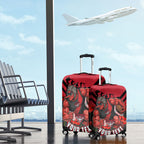 Personalised Essendon Bombers ANZAC Luggage Cover Military Remembrance Australian Football Mascot Camouflage