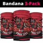 Personalised Essendon Bombers ANZAC Neck Gaiter Military Remembrance Australian Football Mascot Camouflage