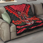 Personalised Essendon Bombers ANZAC Quilt Military Remembrance Australian Football Mascot Camouflage