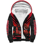 Personalised Essendon Bombers ANZAC Sherpa Hoodie Military Remembrance Australian Football Mascot Camouflage