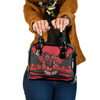 Personalised Essendon Bombers ANZAC Shoulder Handbag Military Remembrance Australian Football Mascot Camouflage