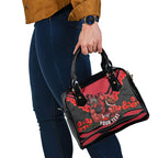 Personalised Essendon Bombers ANZAC Shoulder Handbag Military Remembrance Australian Football Mascot Camouflage