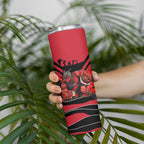 Personalised Essendon Bombers ANZAC Skinny Tumbler Military Remembrance Australian Football Mascot Camouflage