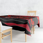 Personalised Essendon Bombers ANZAC Tablecloth Military Remembrance Australian Football Mascot Camouflage