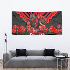 Personalised Essendon Bombers ANZAC Tapestry Military Remembrance Australian Football Mascot Camouflage