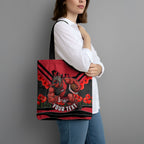 Personalised Essendon Bombers ANZAC Tote Bag Military Remembrance Australian Football Mascot Camouflage