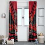 Personalised Essendon Bombers ANZAC Window Curtain Military Remembrance Australian Football Mascot Camouflage