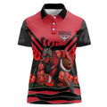 Personalised Essendon Bombers ANZAC Women Polo Shirt Military Remembrance Australian Football Mascot Camouflage
