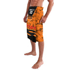 Personalized Wests Tigers ANZAC Tribute Lavalava Poppy Field Soldier Silhouette Aboriginal Rugby Mascot