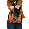 Personalized Wests Tigers ANZAC Tribute Shoulder Handbag Poppy Field Soldier Silhouette Aboriginal Rugby Mascot