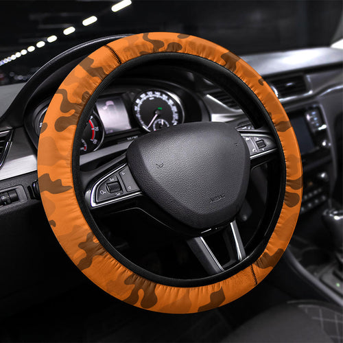 Wests Tigers ANZAC Tribute Steering Wheel Cover Poppy Field Soldier Silhouette Aboriginal Rugby Mascot