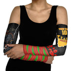Personalized Penrith Panthers ANZAC Tribute Arm Sleeves Poppy Field Soldier Silhouette Aboriginal Rugby Mascot