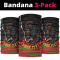Personalized Penrith Panthers ANZAC Tribute Neck Gaiter Poppy Field Soldier Silhouette Aboriginal Rugby Mascot