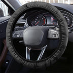 Penrith Panthers ANZAC Tribute Steering Wheel Cover Poppy Field Soldier Silhouette Aboriginal Rugby Mascot