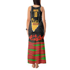 Personalized Penrith Panthers ANZAC Tribute Tank Maxi Dress Poppy Field Soldier Silhouette Aboriginal Rugby Mascot