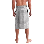 Personalized Bulldogs ANZAC Tribute Lavalava Poppy Field Soldier Silhouette Aboriginal Rugby Mascot