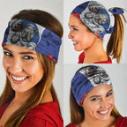Personalized Bulldogs ANZAC Tribute Neck Gaiter Poppy Field Soldier Silhouette Aboriginal Rugby Mascot