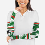 Rabbitohs Rugby Mascot Arm Sleeves Fierce Athlete Graphic in Sports Style