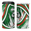 Rabbitohs Rugby Mascot 4 in 1 Can Cooler Tumbler Fierce Athlete Graphic in Sports Style