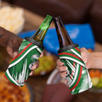 Rabbitohs Rugby Mascot 4 in 1 Can Cooler Tumbler Fierce Athlete Graphic in Sports Style