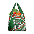 Rabbitohs Rugby Mascot Grocery Bag Fierce Athlete Graphic in Sports Style