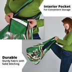 Rabbitohs Rugby Mascot Grocery Bag Fierce Athlete Graphic in Sports Style