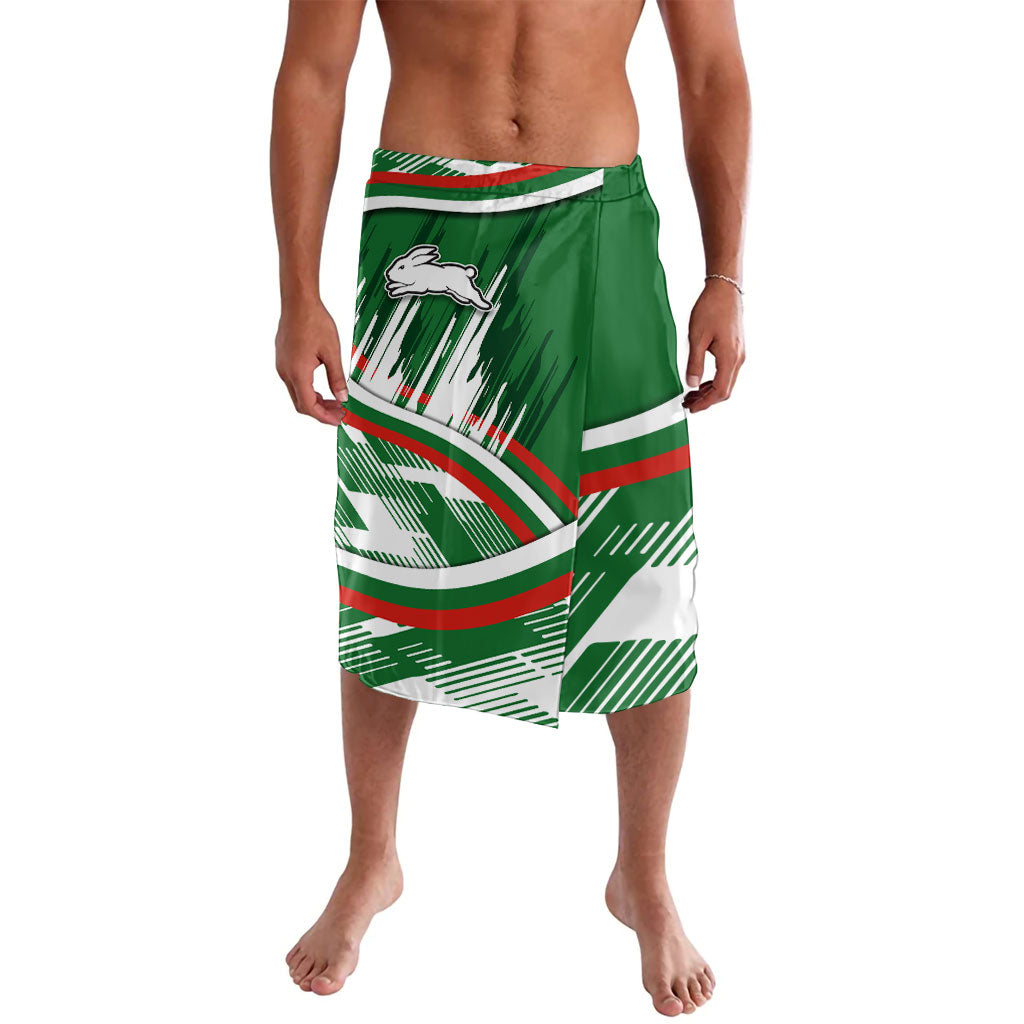 Rabbitohs Rugby Mascot Lavalava Fierce Athlete Graphic in Sports Style