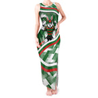 Rabbitohs Rugby Mascot Tank Maxi Dress Fierce Athlete Graphic in Sports Style