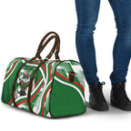 Rabbitohs Rugby Mascot Travel Bag Fierce Athlete Graphic in Sports Style
