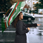 Rabbitohs Rugby Mascot Umbrella Fierce Athlete Graphic in Sports Style