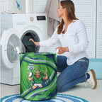 Canberra Raiders Rugby Mascot Laundry Basket Fierce Athlete Graphic in Sports Style