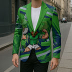 Canberra Raiders Rugby Mascot Blazer Fierce Athlete Graphic in Sports Style