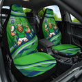 Canberra Raiders Rugby Mascot Car Seat Cover Fierce Athlete Graphic in Sports Style