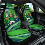Canberra Raiders Rugby Mascot Car Seat Cover Fierce Athlete Graphic in Sports Style