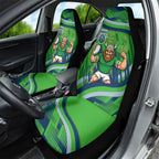 Canberra Raiders Rugby Mascot Car Seat Cover Fierce Athlete Graphic in Sports Style