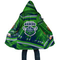 Canberra Raiders Rugby Mascot Cloak Fierce Athlete Graphic in Sports Style